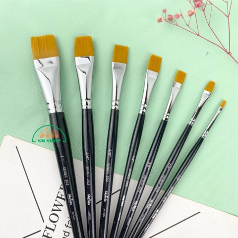 Cọ vẽ Skyists đầu dẹt 202