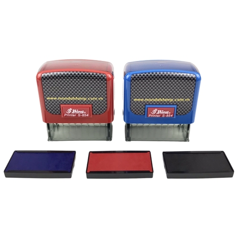 Dấu - Thẻ mực Shiny S854 58x22mm
