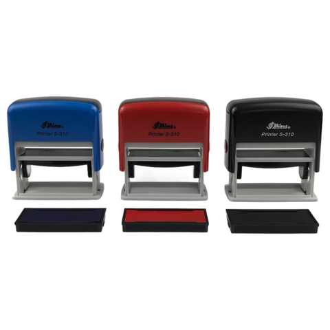 Dấu - Thẻ mực Shiny S310 54x13mm