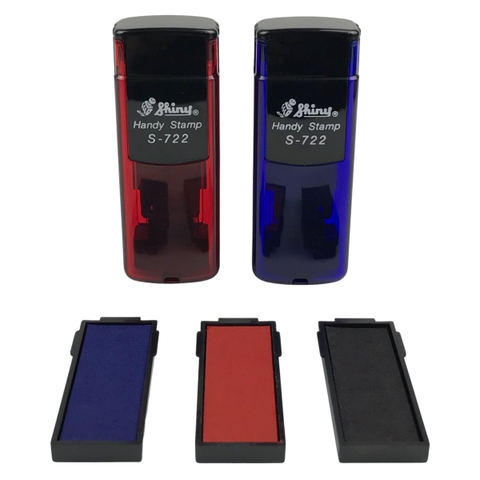 Dấu - Thẻ mực Shiny S722 38x14mm