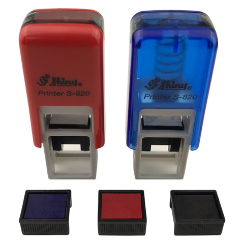 Dấu - Thẻ mực Shiny S820 12x6mm