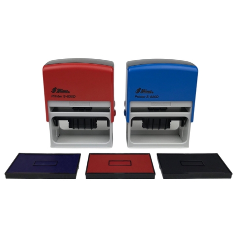 Dấu - Thẻ mực Shiny S830D 75x38mm