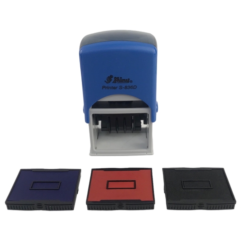 Dấu - Thẻ mực Shiny S836D 45x30mm