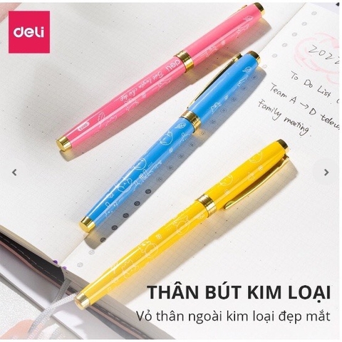 Bút máy Deli Q893 (12/144)