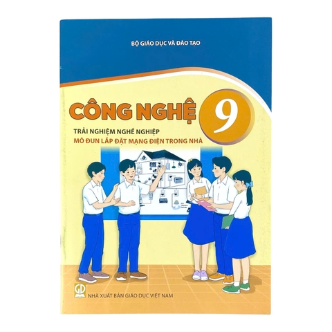 Sách Công Nghệ Lớp 9 Mô đun lắp đặt mạng điện trong nhà - Kết nối tri thức với cuộc sống, Sách bài học, Sách giáo khoa