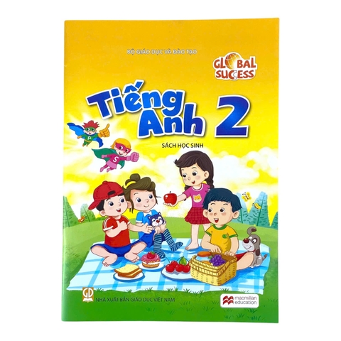 Sách Tiếng Anh Global Success bài học lớp 2, Sách giáo khoa, Sách bài học