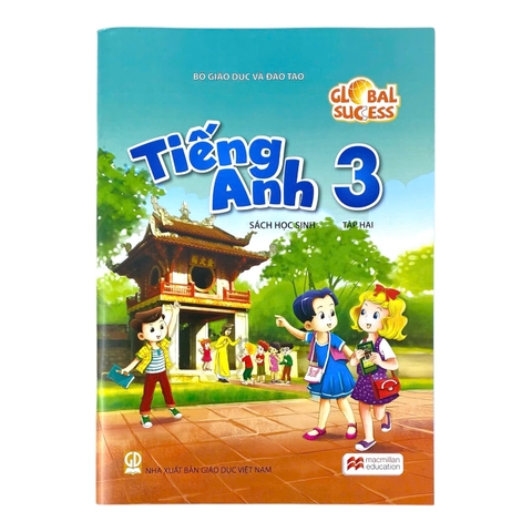 Sách Tiếng Anh Global Success bài học lớp 3 tập 2, Sách giáo khoa, Sách bài học