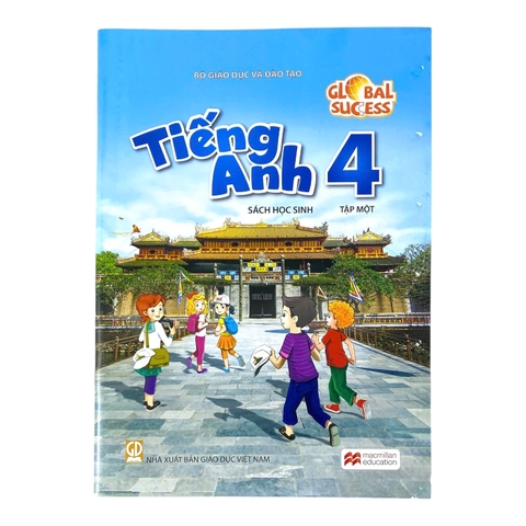 Sách Tiếng Anh Global Success bài học lớp 4 tập 1, Sách giáo khoa, Sách bài học