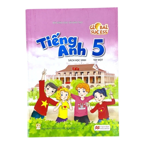 Sách Tiếng Anh Global Success  bài học lớp 5 tập 1, Sách giáo khoa, Sách bài học