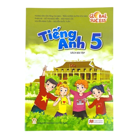 Sách Tiếng Anh Global Success  bài tập lớp 5, Sách giáo khoa, Sách bài tập