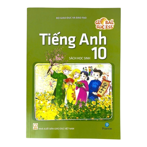 Sách Tiếng Anh học sinh Lớp 10 Global Success, Sách giáo khoa, Sách bài học