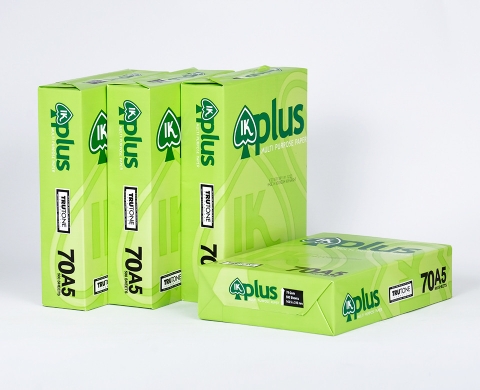 Giấy IK Plus 148.5x210mm 70gsm A5