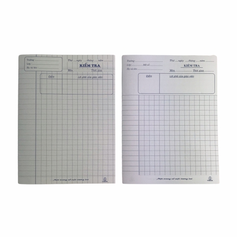 Giấy kiểm tra TT 80gsm 10 tờ (20/200)