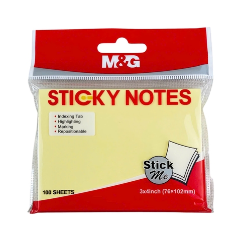 Giấy note MG YS-141 3x4, Giấy nhớ, Giấy ghi chú, Văn phòng phẩm (20/360)