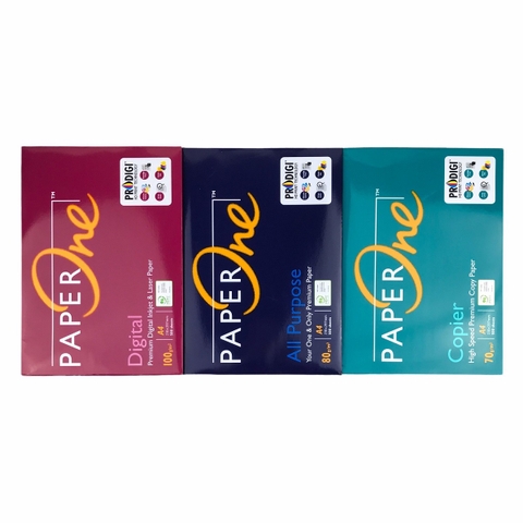 Giấy Paperone 210x297mm 70gsm / 80gsm / 100gsm A4