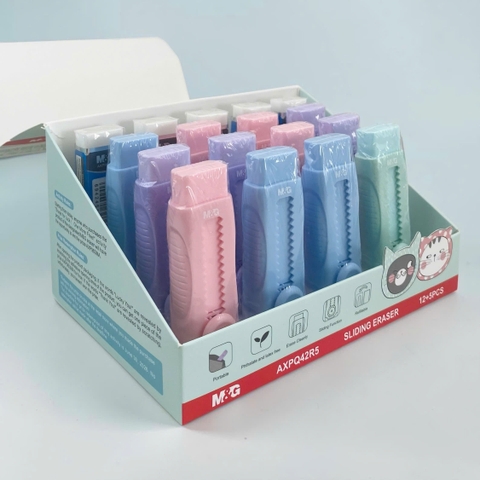 Gôm MG AXPQ42R5, Tẩy viết chì, Gôm hình dao rọc giấy (12)