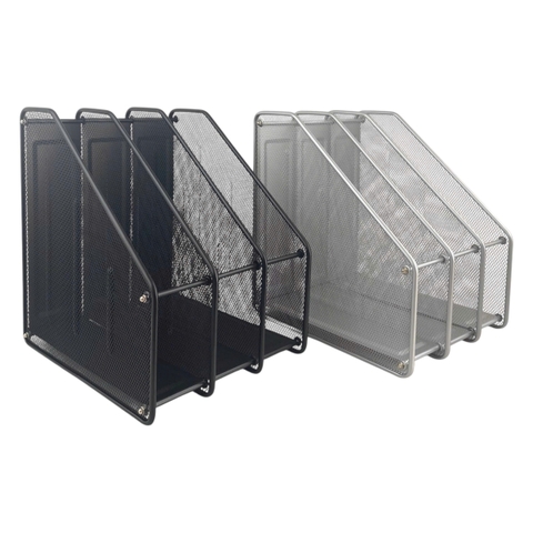 Kệ hồ sơ 3 ngăn lưới Toppoint HY3212, Kệ rổ, Kệ đựng hồ sơ