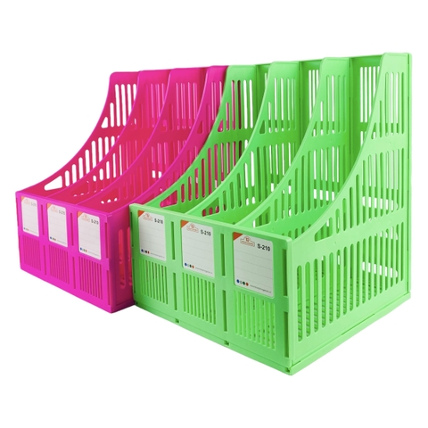 Kệ hồ sơ 3 ngăn nhựa TD S-210