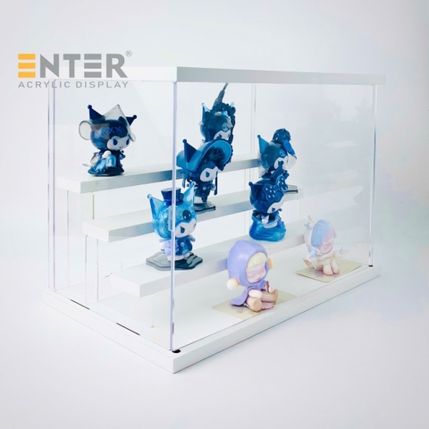 Hộp trưng bày Enter TB311 3 tầng 33x21x25cm có đèn