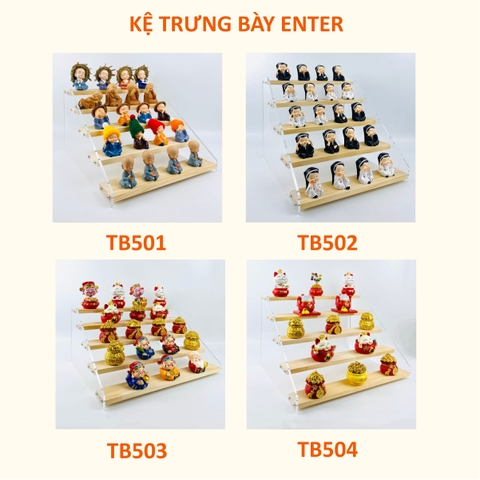Kệ trưng bày Enter TB501/TB502/TB503/TB504 5 tầng