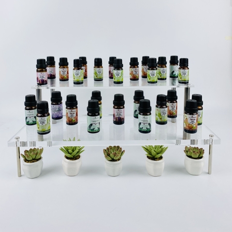 Kệ trưng bày mica Enter TBNS17 38x15x7cm liên kết bulon