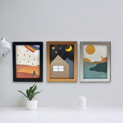 Khung hình nhôm cao cấp Enter KH204 30x42cm