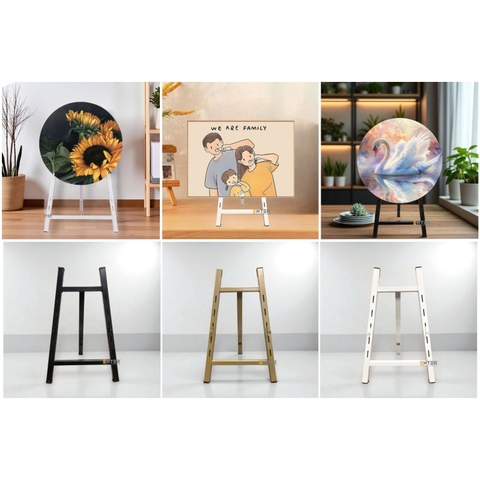 Khung vẽ - giá đỡ tranh Enter GV040 40cm đen / trắng / vàng