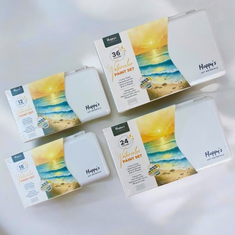 Màu nước Happy, Màu nước dạng nén, Watercolor