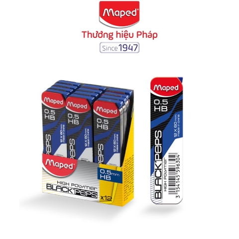 Ngòi chì Maped 559630 0.5mm (12)