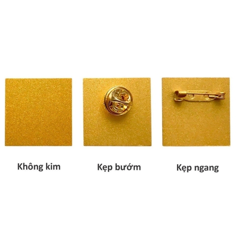 Phôi thẻ tên kim loại BT54 25x25mm vàng (50)
