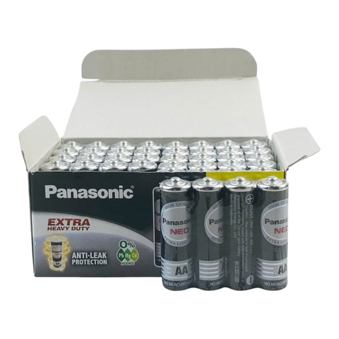 Pin Panasonic AA R6NT/6SB 1.5V, Pin kiềm (4/40/640)