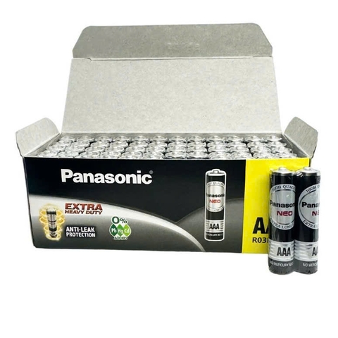 Pin Panasonic AAA R03NT/2S 1.5V, Pin kiềm (2/60/1200)