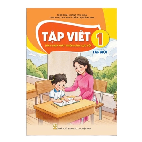 Sách Tập viết Lớp 1 tập 1 - Kết nối tri thức với cuộc sống, Luyện viết, Sách luyện chữ