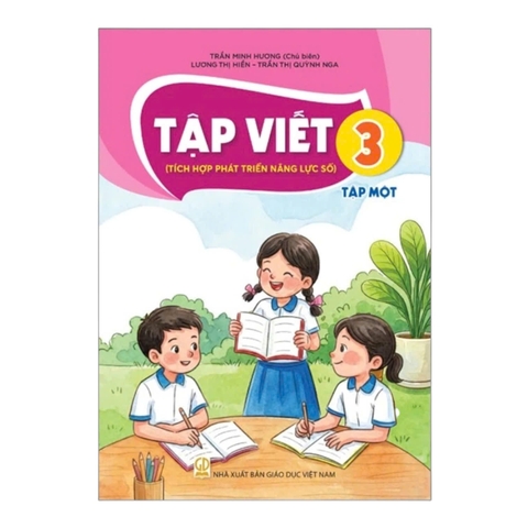 Sách Tập viết Lớp 3 tập 1 - Kết nối tri thức với cuộc sống, Sách luyện chữ, Luyện viết