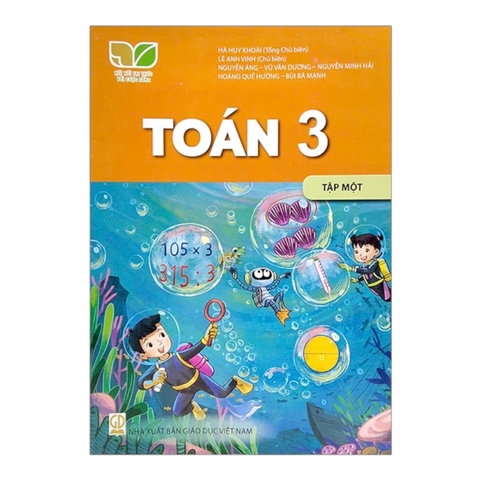 Sách Toán Lớp 3 tập 1 - Kết nối tri thức với cuộc sống, Sách bài học, Sách giáo khoa