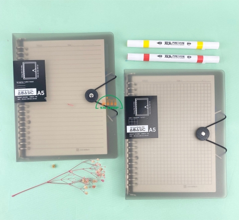 Sổ còng sắt FT 18x23cm 120 trang 100gsm A5 (25)