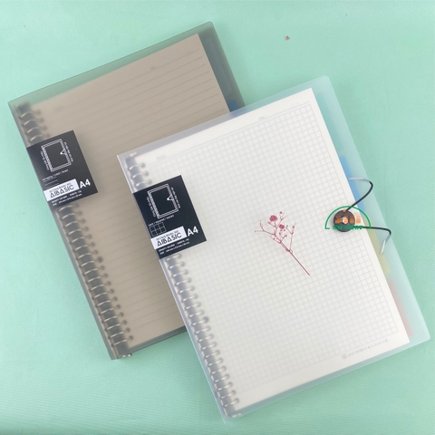 Sổ còng sắt FT 24.5x31cm 120 trang 100gsm A4 ngang (25)