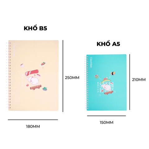 Sổ lò xo Classmate LA5-20-003/LB5-20-003 200 trang 80gsm (60)