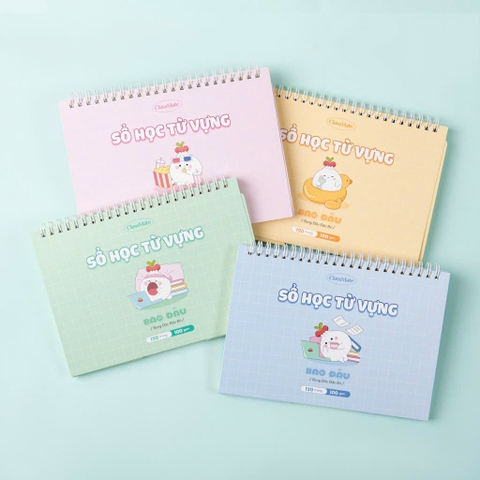 Sổ lò xo Classmate NN-12-0903 120 trang 100gsm, Sổ ghi chú, Sổ từ vựng (60)
