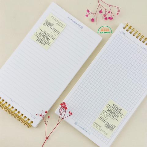 Sổ lò xo FT 13.5x24cm 120 trang 100gsm (60)