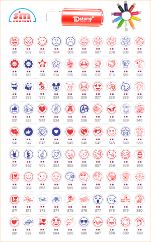 Dấu TD T12 Happy Icon Φ10mm
