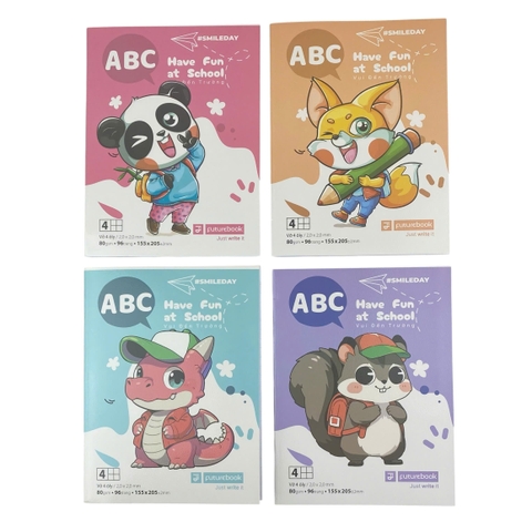 Tập FT ABC 96 trang 80gsm 4 ôly, Tập học sinh, Vở học sinh (10/100)