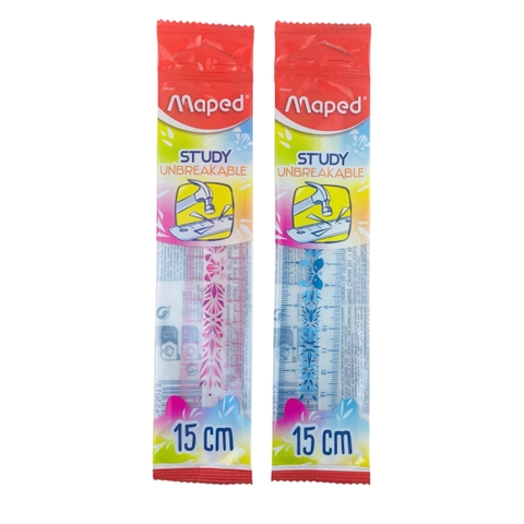 Thước thẳng Maped  146507 15cm, Thước kẻ, Thước dài (25)