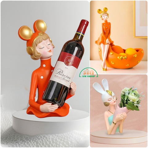 Tượng cô gái trang trí 42654009