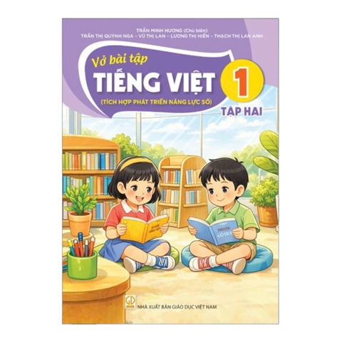 Vở bài tập Tiếng Việt Lớp 1 tập 2 - Kết nối tri thức với cuộc sống, Sách tham khảo, Sách bài tập