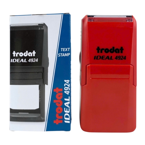 Dấu - thẻ mực Trodat 4924 40x40mm có nắp