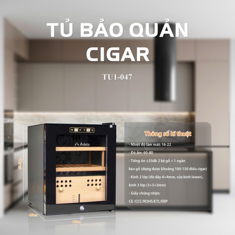 Tủ bảo quản Cigar