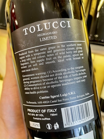 Rượu Vang Tuluci 16