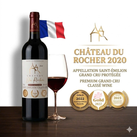 Château du Rocher Cuvée Antonius Saint-Émilion Grand Cru 2020