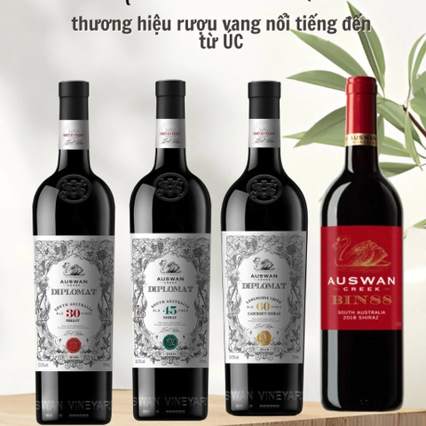 Rượu vang Auswan Diplomat South Australia